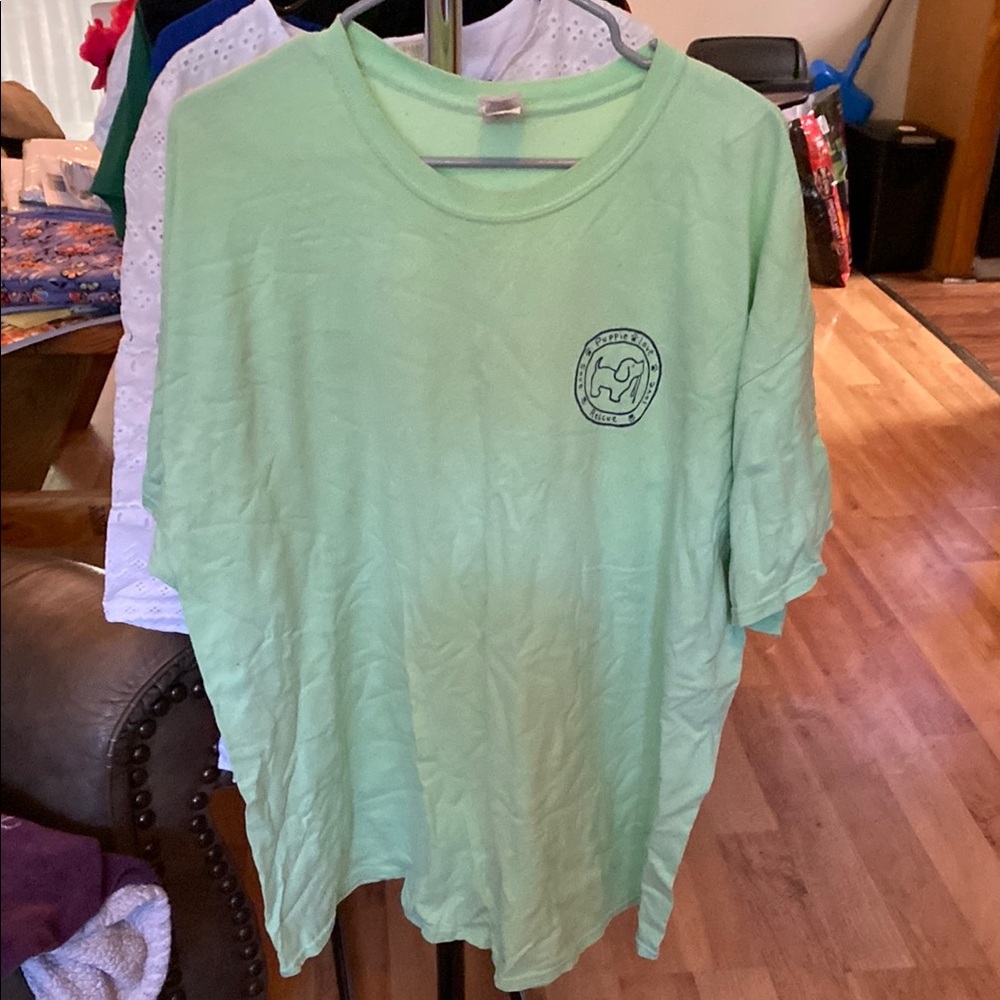 Mint Green Graphic T-Shirt